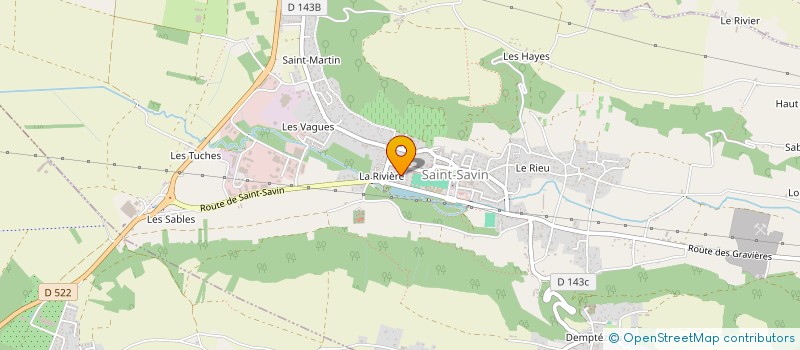 localisation de l'entreprise SCI DE LA VIGNE VIERGE  RUY-MONTCEAU