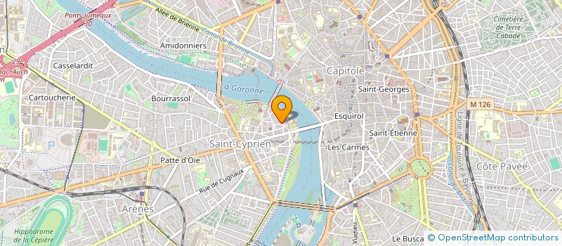 localisation de l'entreprise SCI DE LA VIGUERIE à TOULOUSE