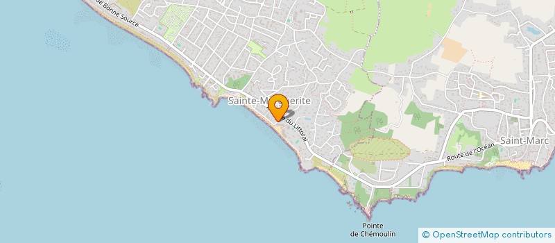 localisation de l'entreprise SCI DE LA VILLA JACKYVONNE à PORNICHET