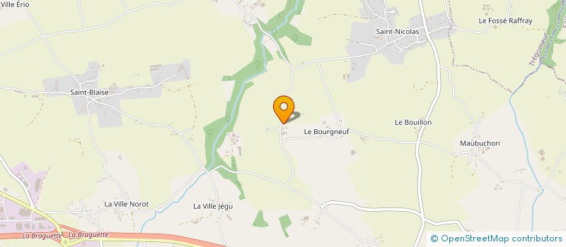 localisation de l'entreprise SCI DE LA VILLE BREHEL à PLELO