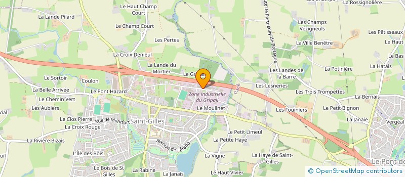 localisation de l'entreprise SCI DE LA VILLE ES COUR à SAINT-GILLES