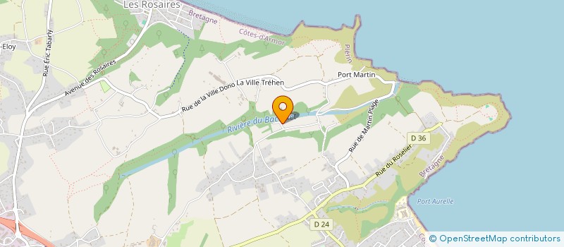 localisation de l'entreprise SCI DE LA VILLE GILETTE  PLERIN