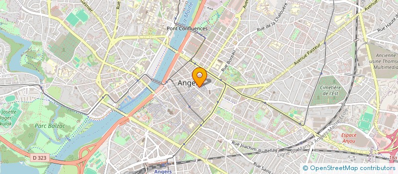 localisation de l'entreprise SCI DE LA VILLE JULO à ANGERS