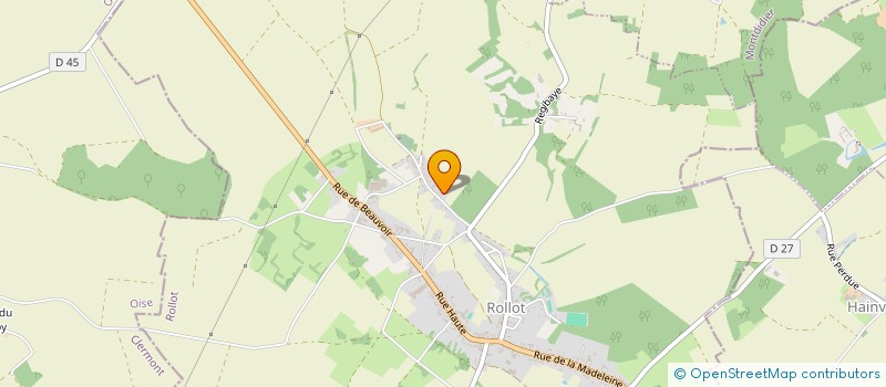 localisation de l'entreprise SCI DE LA VILLETTE  ROLLOT