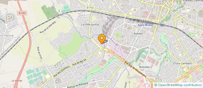 localisation de l'entreprise SCI DE LA VILLETTE  PLOUFRAGAN