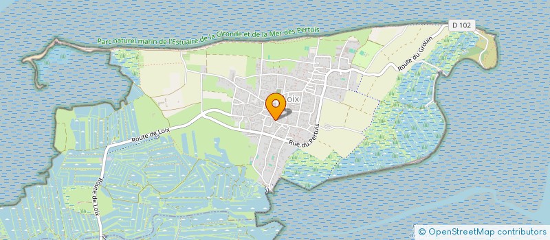 localisation de l'entreprise SCI DE LA VIOLETTE  LOIX