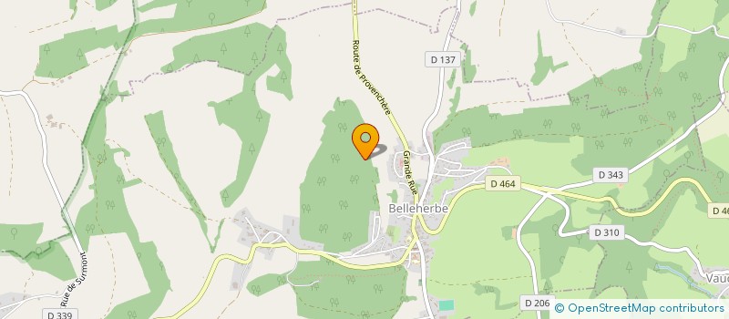 localisation de l'entreprise SCI DE LA VIOLETTE  BELLEHERBE