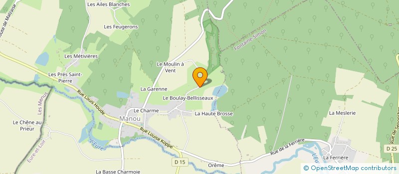 localisation de l'entreprise SCI DE LA VIOLETTE à MANOU