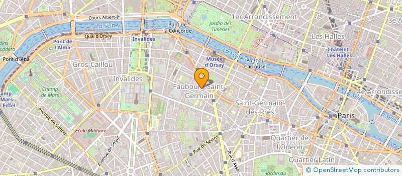 localisation de l'entreprise SCI DE LA VISITATION  PARIS