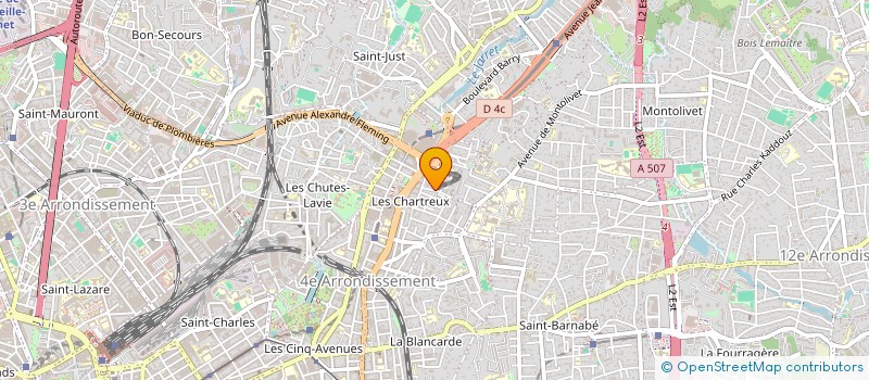 localisation de l'entreprise SCI DE LA VISTE à MARSEILLE