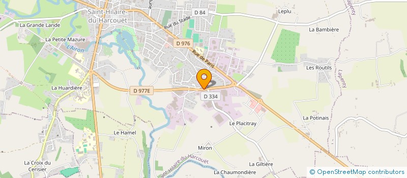 localisation de l'entreprise SCI DE LA VIVETIERE à SAINT-HILAIRE-DU-HARCOUET