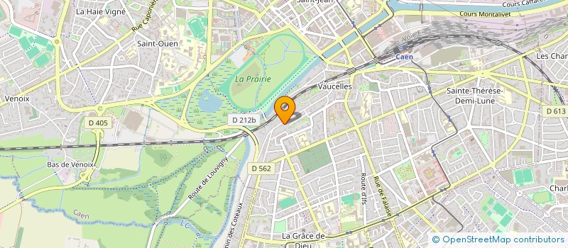 localisation de l'entreprise SCI DE LA VOIE AU ROY à CAEN