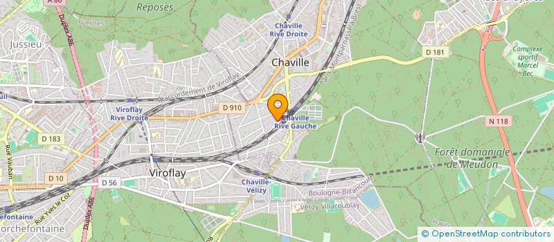 localisation de l'entreprise SCI DE LA VOIE DE LA GUY à BOULOGNE-BILLANCOURT