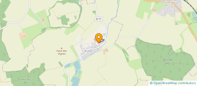 localisation de l'entreprise SCI DE LA VOIE ROMAINE  AUBE