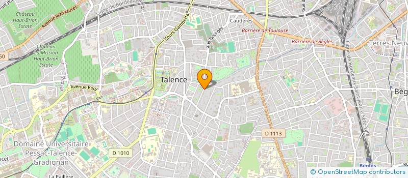 localisation de l'entreprise SCI DE LA VOISINE D'ANDERNOS  TALENCE