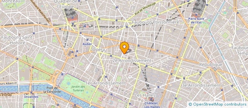 localisation de l'entreprise SCI DE LA VOULZIE  PARIS