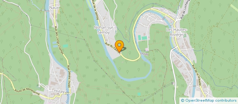 localisation de l'entreprise SCI DE LA VOYE A L'ANE  THILAY