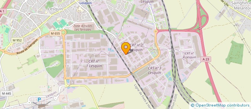 localisation de l'entreprise SCI DE LA VOYETTE à FRETIN