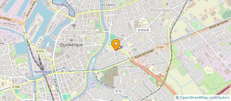 localisation de l'entreprise SCI DE LA ZONE à DUNKERQUE