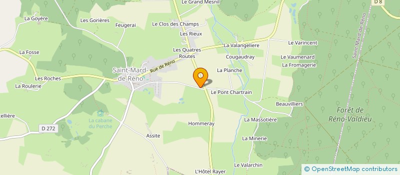 localisation de l'entreprise SCI DE LA ZONE INDUSTRIELLE NORD à SAINT-MARD-DE-RENO