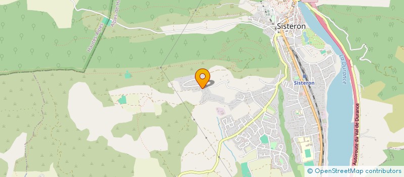 localisation de l'entreprise SCI DE LA ZONE ROMAN à SISTERON