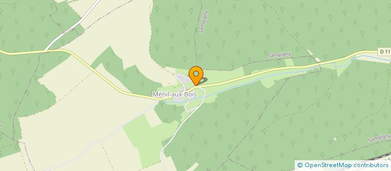 localisation de l'entreprise SCI DE LA ZOUILLE à MENIL-AUX-BOIS