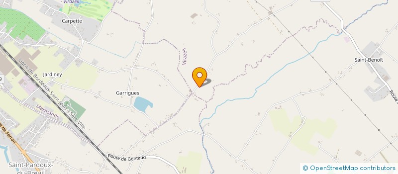 localisation de l'entreprise SCI DE LABADIE  BEAUPUY