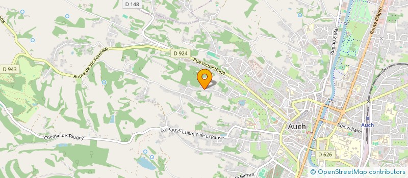 localisation de l'entreprise SCI DE LABADIE à AUCH