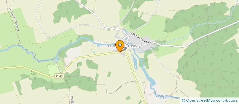 localisation de l'entreprise SCI DE LABRIE à LE THOULT-TROSNAY
