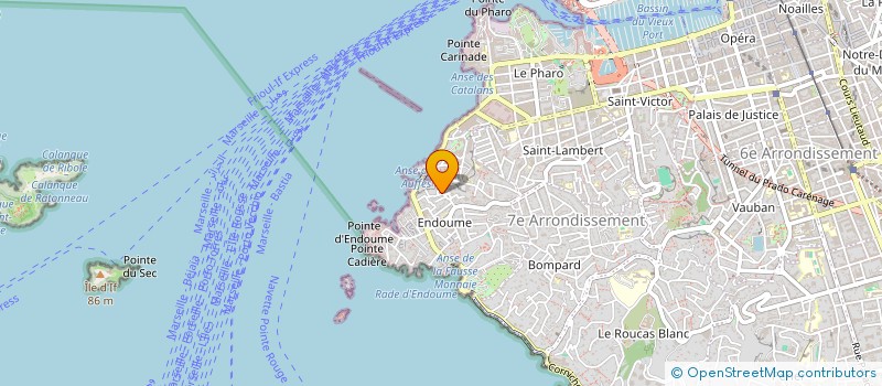 localisation de l'entreprise SCI DE LAC à MARSEILLE