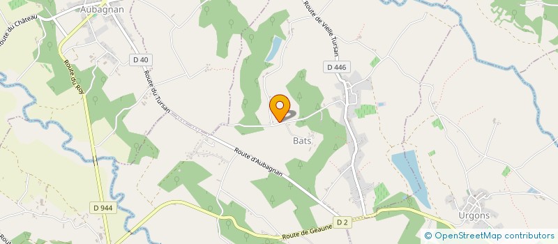 localisation de l'entreprise SCI DE LACROUTZ ET DE CHAUTON  SAMADET