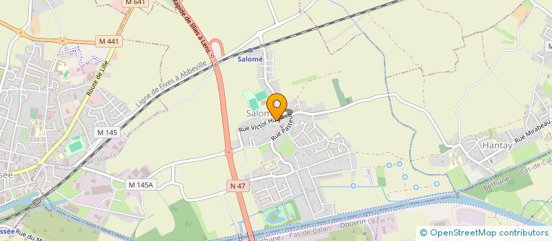 localisation de l'entreprise SCI DE LAFAYETTE  SALOME