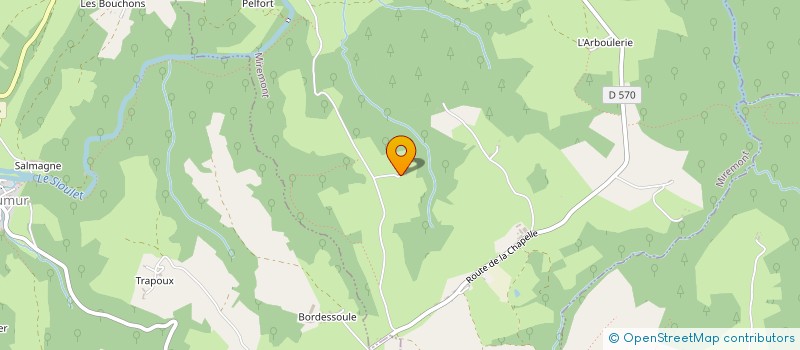 localisation de l'entreprise SCI DE LAFAYETTE  MIREMONT