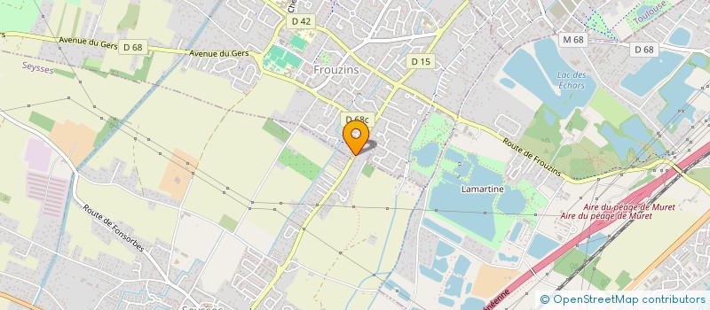 localisation de l'entreprise SCI DE LAFITTE  SEYSSES