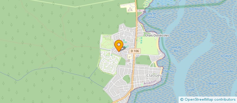 localisation de l'entreprise SCI DE LAGUNE à LEGE-CAP-FERRET