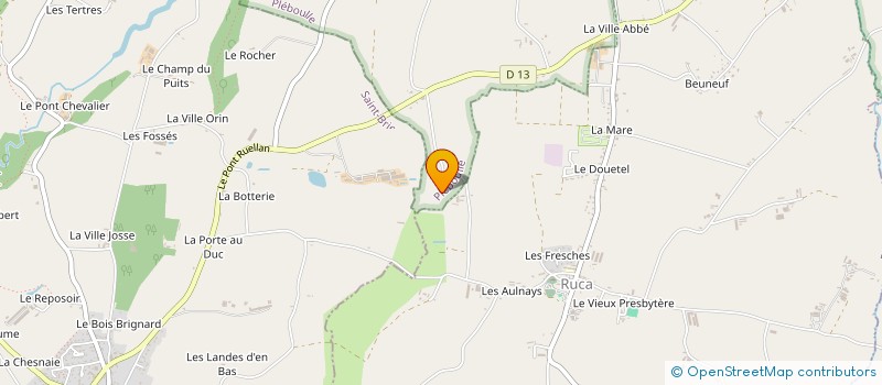 localisation de l'entreprise SCI DE LAHO  PLEBOULLE