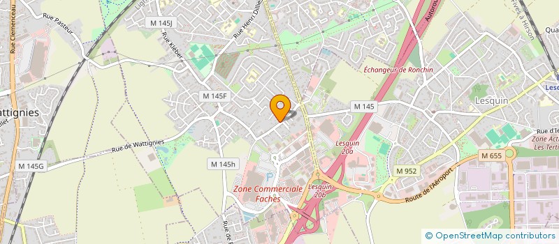 localisation de l'entreprise SCI DE LALO  TEMPLEUVE EN PEVELE