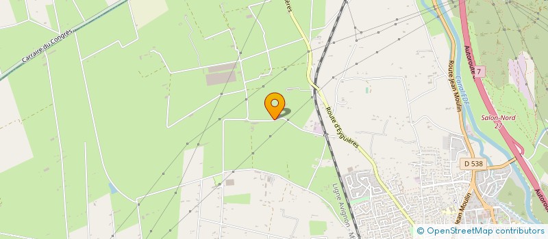 localisation de l'entreprise SCI DE LAMANON  SALON-DE-PROVENCE