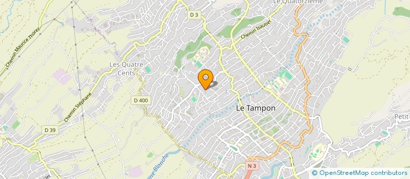 localisation de l'entreprise SCI DE LAMBARENE  LE TAMPON