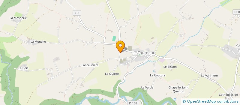 localisation de l'entreprise SCI DE LAMBOSNE  VALDALLIERE