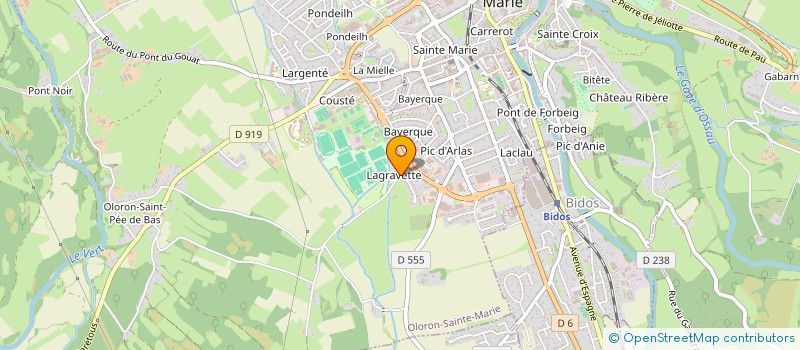 localisation de l'entreprise SCI DE LAMOTHE  MOUMOUR