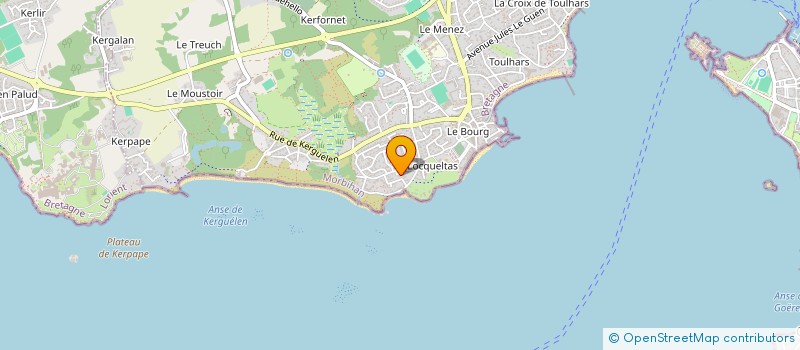 localisation de l'entreprise SCI DE LAN PELLAN  LARMOR-PLAGE