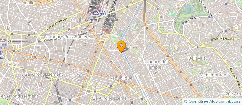 localisation de l'entreprise SCI DE LANCRY  PARIS