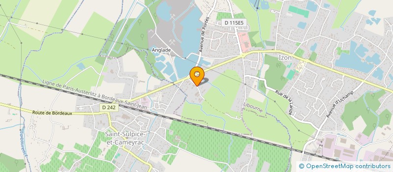 localisation de l'entreprise SCI DE LANDOTTE  IZON