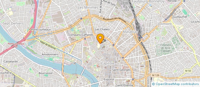 localisation de l'entreprise SCI DE LANESTE ET DU LOURON à TOULOUSE