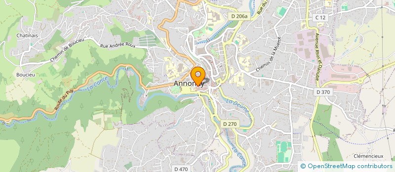 localisation de l'entreprise SCI DE LANGLADE à PEAUGRES