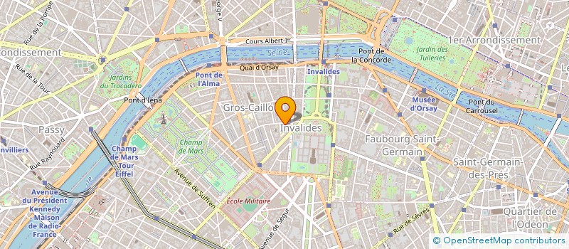 localisation de l'entreprise SCI DE LANGLADE  PARIS