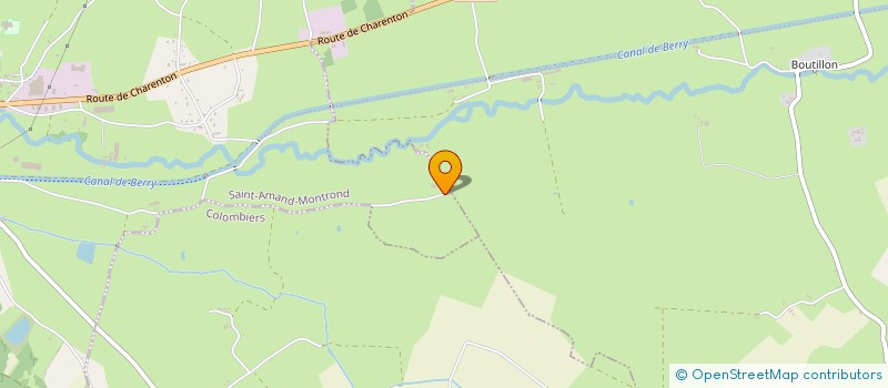 localisation de l'entreprise SCI DE LARCAY  SAINT-AMAND-MONTROND