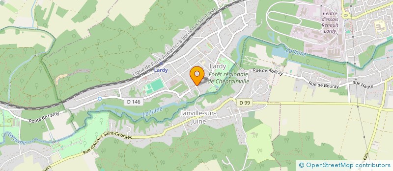 localisation de l'entreprise SCI DE LARDY à LARDY