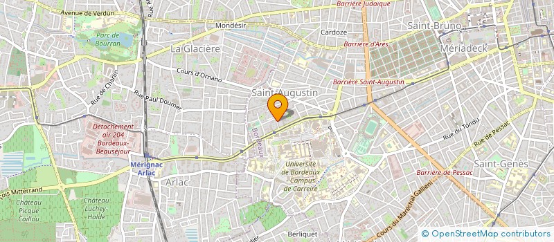 localisation de l'entreprise SCI DE LAROCHANDRY à BORDEAUX